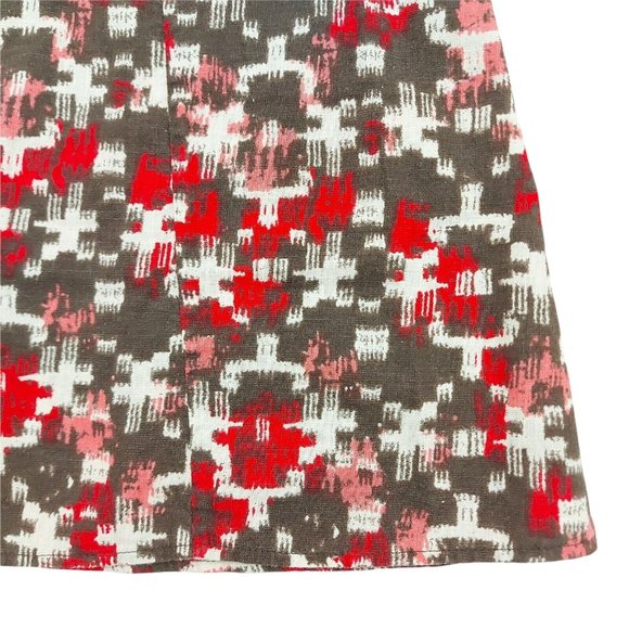 Patagonia Womens Sleeveless Top Size 2 Adjustable Strap Pleated Zip Brown - Picture 7 of 9